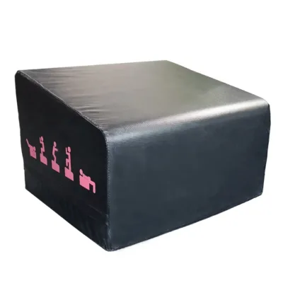 Commercial Fitness Gym Yoga Angled Glutes Box Soft PVC Plyo Box for Hip Thrust Multi-Training