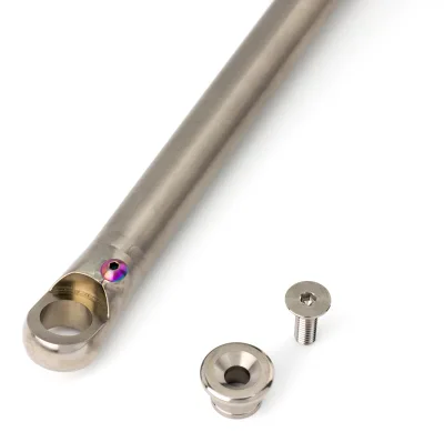 High Strength GR5 Titanium Alloy Adjustable Motorcycle Side Stand Universal CNC Motorbike Kickstand Support Foot for Racing