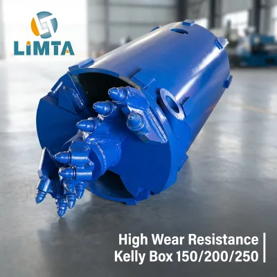Full Series Rock Drilling Bucket for All Rotary Rigs | Source Manufacturer Outlet | Global Heavy Duty Piling Gear Hub Bit Gear