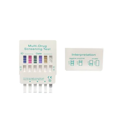 HOT SALE MULTI-DRUG SCREENING TEST KIT (Colloidal Gold)  DRUGS DOA TEST WITH CE