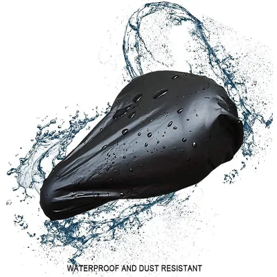 PVC Waterproof Bike Seat Cover, Waterproof Saddle Cover.
