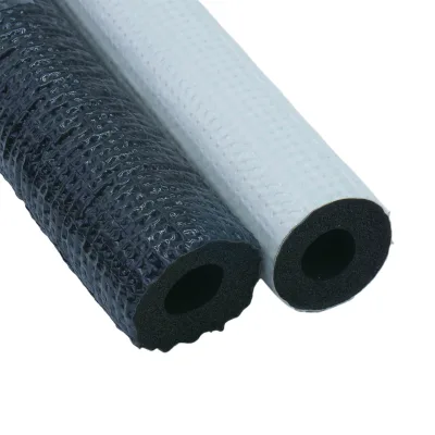 Toplon Flex UV-Resistant Polymer Coating Golden Diamond Thermal Insulation Anti-UV Lagging Pipes for Gas Rubber Foam Tube