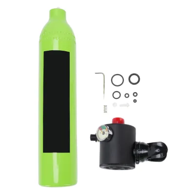 Mini Scuba Tank Diving Tank 0.5L Small Scuba Diving Tank Gear Underwater Breathing Training Underwater Equipment
