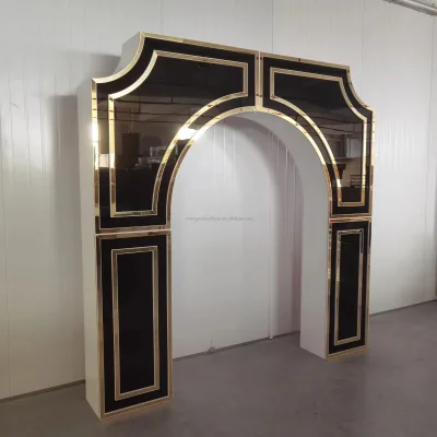 Newest high Quality art wedding stage backdrop frame 2021