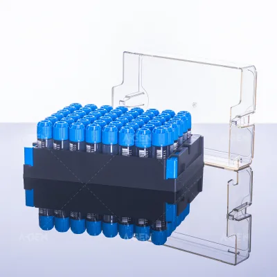 1.9ml Graduated Plastic Universal Cryovial Cryogenic Vial Tube with External Screw Cap