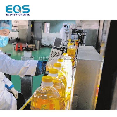 High Performance Automatic Lubricant Oil Filling Line with Anti Drip System and Capping Machine