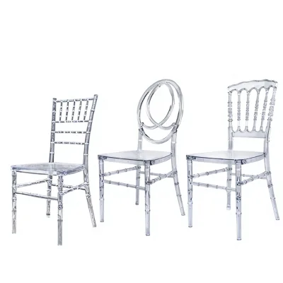Transparent Plastic Bar Chair Devil Chair Wedding Phoenix Chair Napoleon Chair-Modern Design Commercial Use
