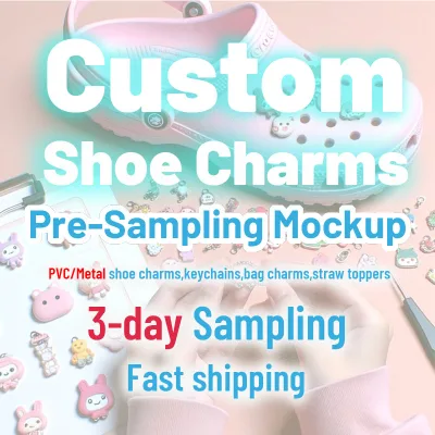 Wholesale Custom Shoe Charms Shoe Lace Decoration Charms Buckle Custom Wholesale Accessories Shoe Charms Custom logo