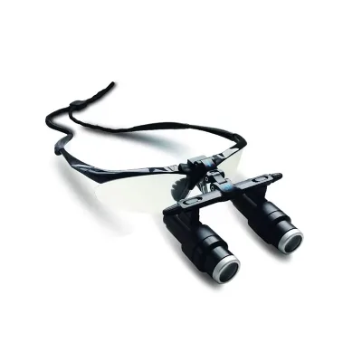 Surgical Magnifying Glass Loupe Magnifier LED Light Headlight Dental Loupe