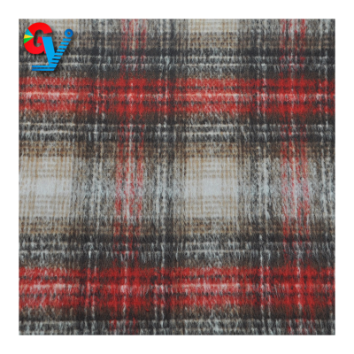 High Quality Autumn and Winter Tweed Woolen Over Coating Fabric