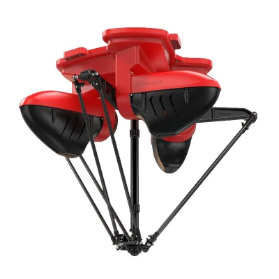 Delta Industrial Robot Gripper 3kg Payload Sorting Spider Hand Visual System Core Including Motor PLC Lifetime Service