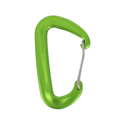 12KN Carabiner Clip Heavy Duty D-Shape Locking Carabiner Spring Hook for Hiking Gear