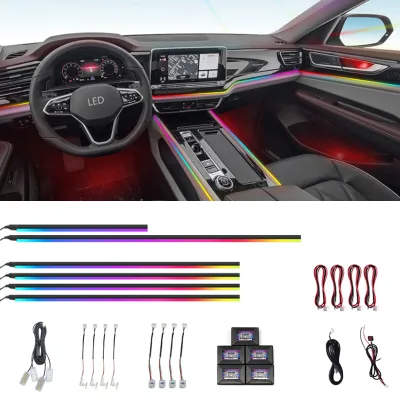 Universal Ambient Light Kit 18 in 1 LED Strips Interior Atmosphere Lighting