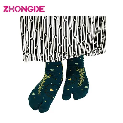 Custom Design Separate Toes Japanese Socks Tabi Socks Tabi Socks Japan  for Tabi slippers