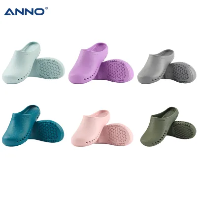 ANNO Ergonomic Medical Shoes Arch Support Nursing Clogs Anti-fatigue Thickened Sole Side Ventilation Holes Unisex