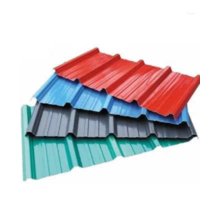 Blue Black Zinc Coated Metal Sheet Building Materials Tools Roll for the Roof
