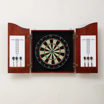 For Solid Wood Dart Cabinet Wall Mounted Wooden Dart Storage Box bar Office Decorative Dartboard Cabinet with Storage Space