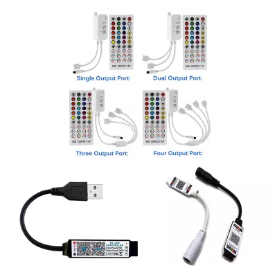 Factory Cheap Price Large Wholesale Rgb Rgbw Led bluetooth Controller for 5050 Rgb Rgbw Led Strip Light Controller