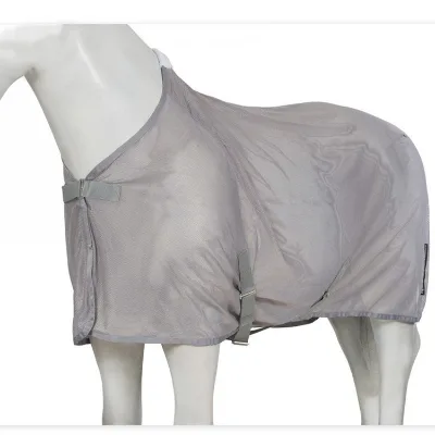 Summer Horse Ware Insulator Stable Sheet Lite with Cross Surcingles Horse Rug Fly Sheet