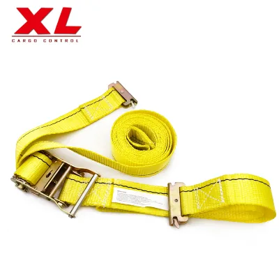 Direct-sling 2"*4400lbs E-Track Ratchet Tie Down Strap for Truck Lashing