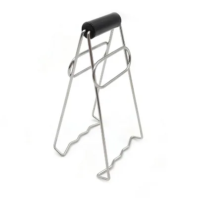 Kitchen Folding Hot Dish Plate Clip, Hot Plate or Bowls Clamp Holder Tong, Pan Dish Gripper Clips