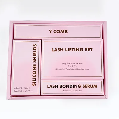 PRO Korean LIFT up KIT Eyelash Lifting Eyebrow Laminating Dual Lash Perm Set for 10 People Korean