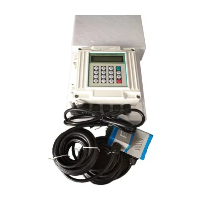 Water Inline Pipe Type Flowmeter Measurement Ultrasonic Flow Meter