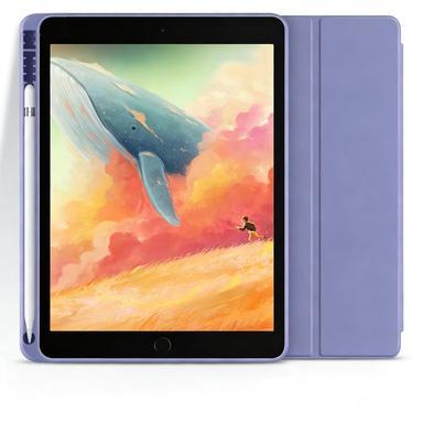 For Samsung Tab S8 11 Inch and Tab S7 PU Protective Tri Fold Bracket Tablet Covers With Shockproof and Sleep Wake