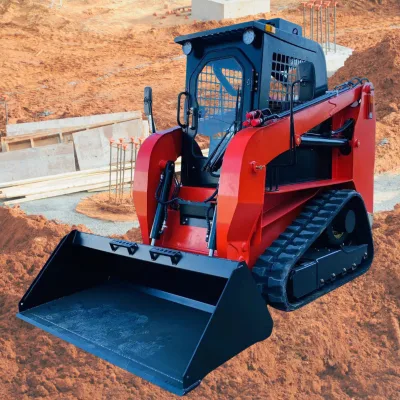 YURUI AW50 New Smaller Crawler Wheel Loader Attachments Forestry Mulcher Track Skip Steer Dumper Type Core Engine Pump