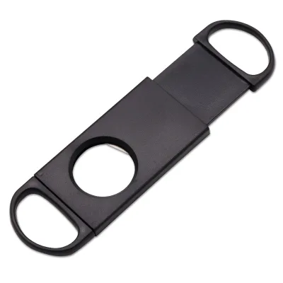 Black Cigar Cutter Stainless Steel Sharp Cigar Cutter Manual Cigarette Breaker Cigar Accessories Wedding Party Souvenir Gifts