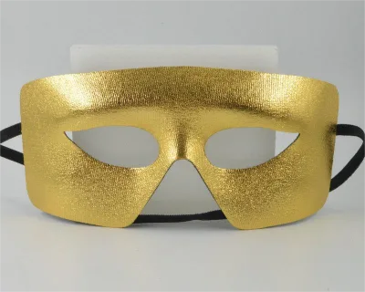 New PVC Material Retro Design Zoro Cosplay  Makeup Ball Mask Sexy Bright Face Eye Mask Sense of Design Face Mask