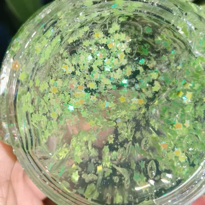 CHENXI New Design Cheap Shops Diy Sparkle Star Crystal Mud  SlimeJelly-Like Satisfying Stretch Clear Slime