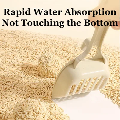Scented Tofu Bentonite Blend Cat Sand Tight Unbreakable Clumps Efficient Odor Trapping Less Tracking Around Home