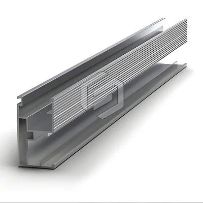 Aluminium Rail Roof Railing Bracket Panel Solar Panel Installation Bipv Bracket System Durable Al6005-T5 Material