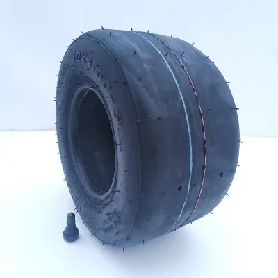 Modern Amusement Park Go-Kart 10x4.50-5 Vacuum Tire Tubeless Tyre and Rim for Electric Single-seater & Two-seater Karting