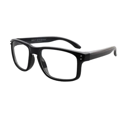 Black Square Framed Glasses Plastic Spectacle Lens Glasses Optical Glasses for Children