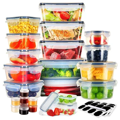 Food Storage Box with Lid Newest Model Safe, Healthy and Environmentally Friendly Food Preservation