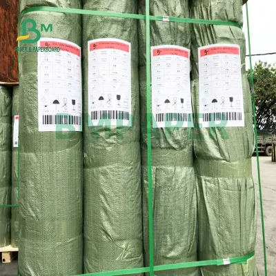 0.3mm 0.7mm 150cm X 100m Tear Resistance Durable Biodegradable Waterproof Kraft Paper Rolls Washable Craft Fabric