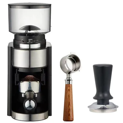 Hot Selling Professional Spatter-proof Industria Coffee Machine Electric Conical Burr Commercial Coffee Grinder for Espresso