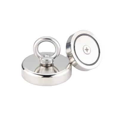 Good Performance Magnetic Professional Fishing Use Strong Magnetic Power With Lifting Ring Magnet