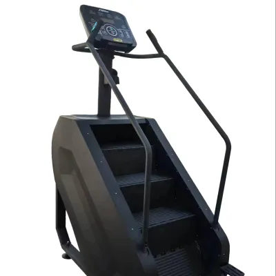 Commercial Fitness climber Gym Cardio Exercise Machine with Calories Display and Steel Construction