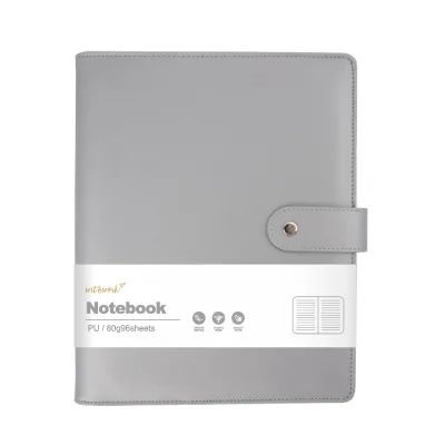 Beifa Brand BBPN837-1 Refillable Notebook Made of Smooth Leather for Children Diary Office Writing Pads Notebooks for Students