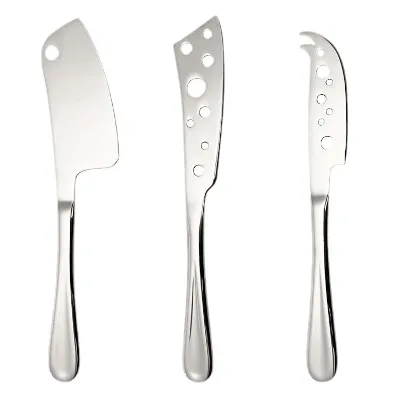 Wholesale Creative Portable Cheese Board and Knife Set Stainless Steel with Laser Logo for Promotions