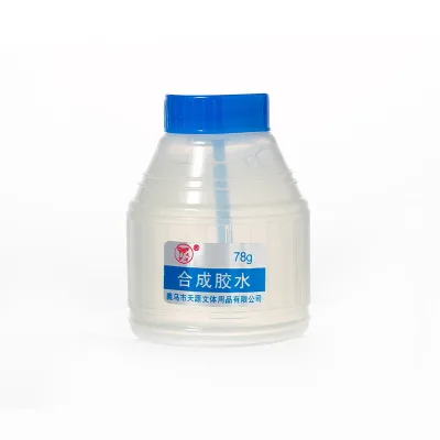 Office Water Glue Bottle Transparent DIY Hand-bonded Stationery Non-Toxic Medium Viscosity Comes Brush Factory Batch CZ6690
