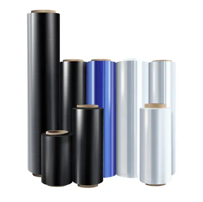High Quality Protective Lldpe Stretch Film Jumbo Roll Plastic Shrink Pallet Wrap Stretch Film Rolls