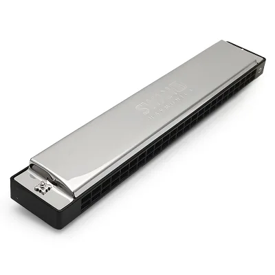 Swan SW24-4 Tremolo Harmonica 24 Holes 48 Tones C Key for Musical Instrument Accessories