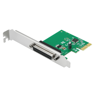 PCIe parallel port pci-e to parallel port 25-pin printer interface LPT expansion card adapter card is faster
