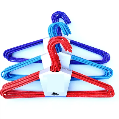 Factory Wholesale Anti-skid Metal Immersion Wet and Dry Balcony Household Adults Children Coat Hanger
