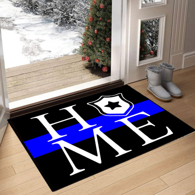 Custom Printed Polyester Oem Welcome Door Mat Floor Mat