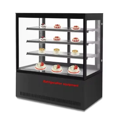 Best Selling Adjustable Shelf Refrigerated Cake Display Fridge for Birthday Cakes and Pastries for Shopping Mall Use